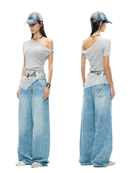 Venus Asymmetrical Knot Tee