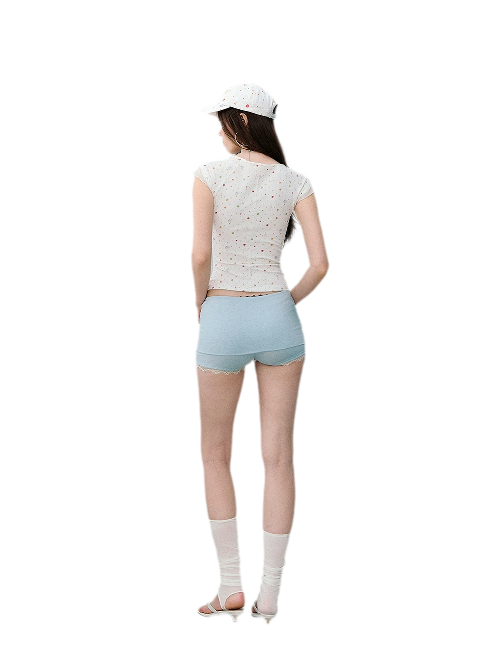 Printed Mesh T-Shirt