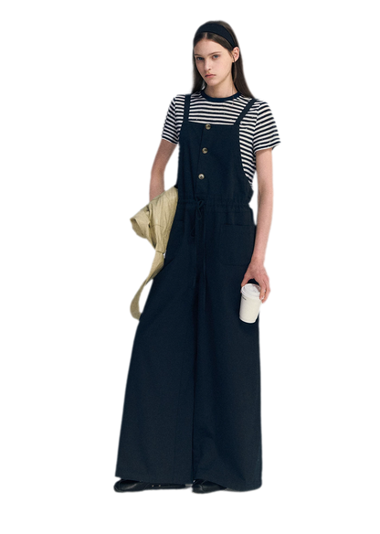 Drawstring Jumpsuit
