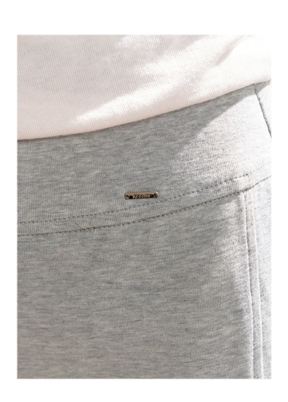 Tencel Cotton Drawstring Flared Pants