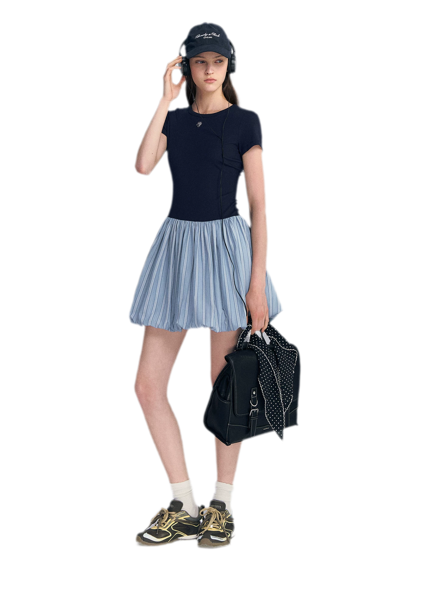 Cutout Tie Dress