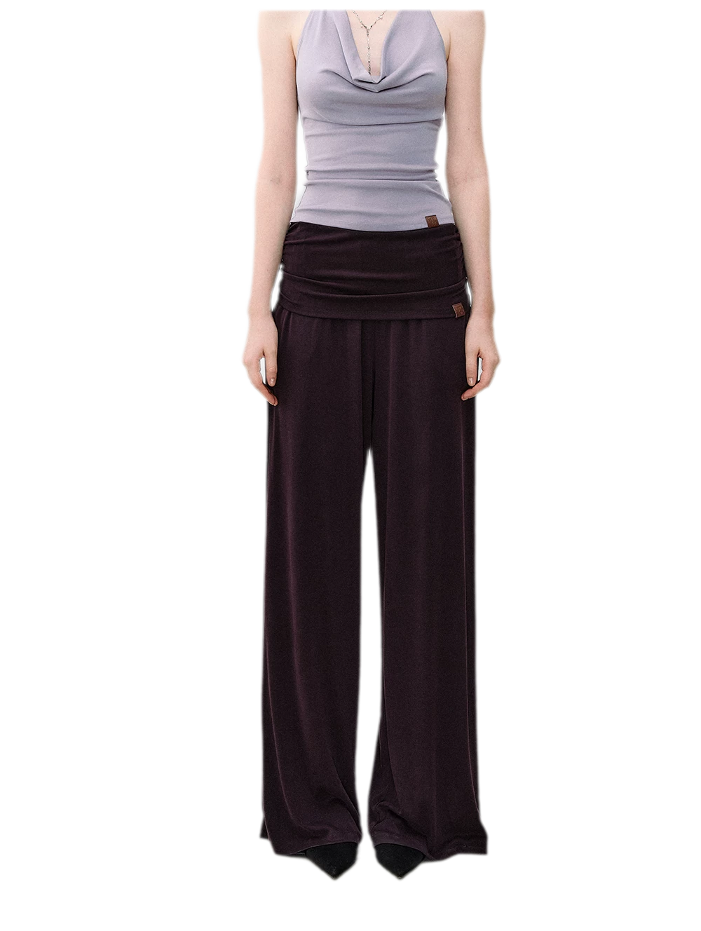 Irregular Ruffle Knit Set