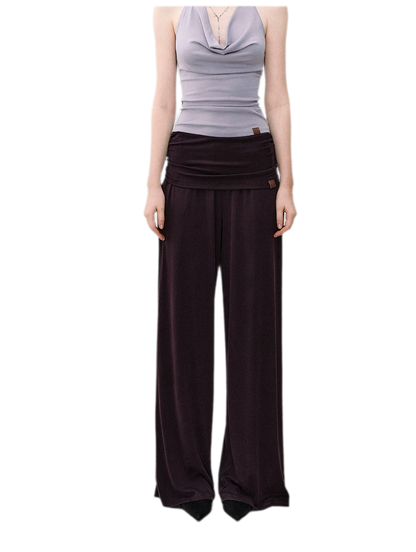 Irregular Ruffle Knit Set