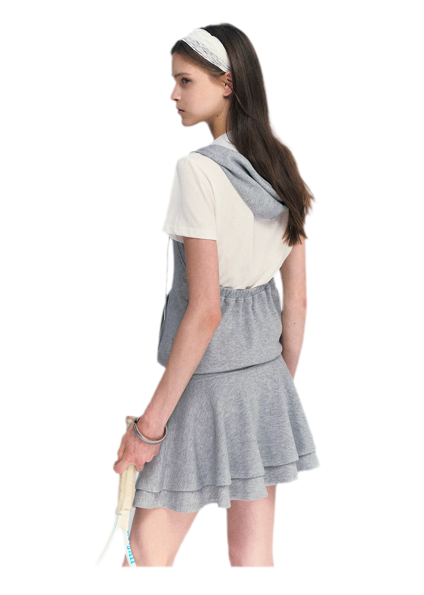 Hooded Romper Dress