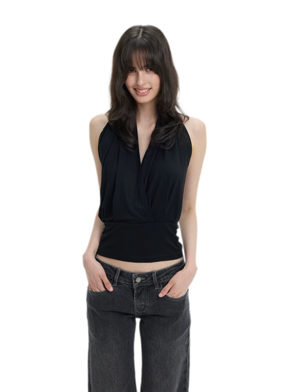 Modal Draped Halter Top