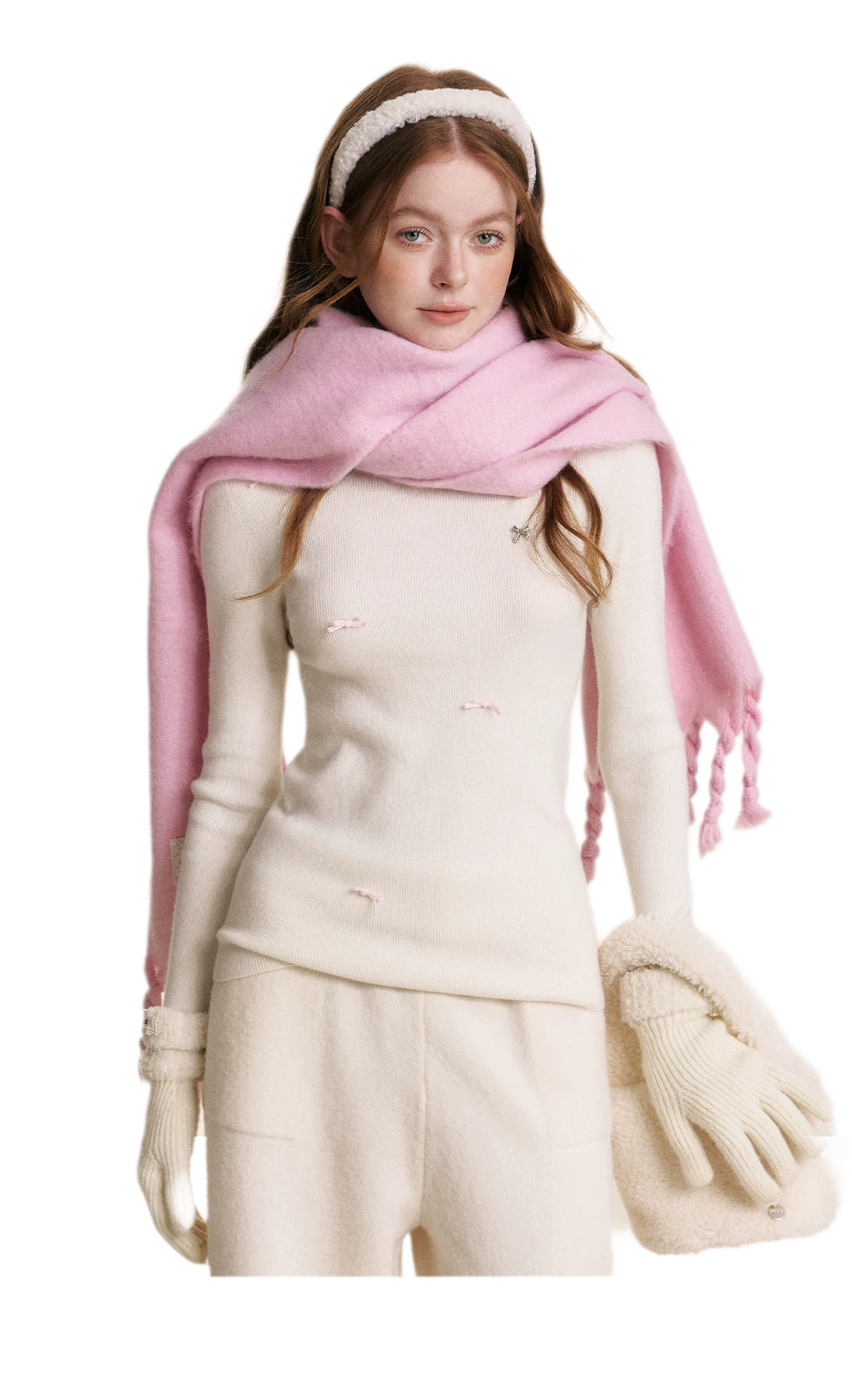 Winter Plush Long Scarf