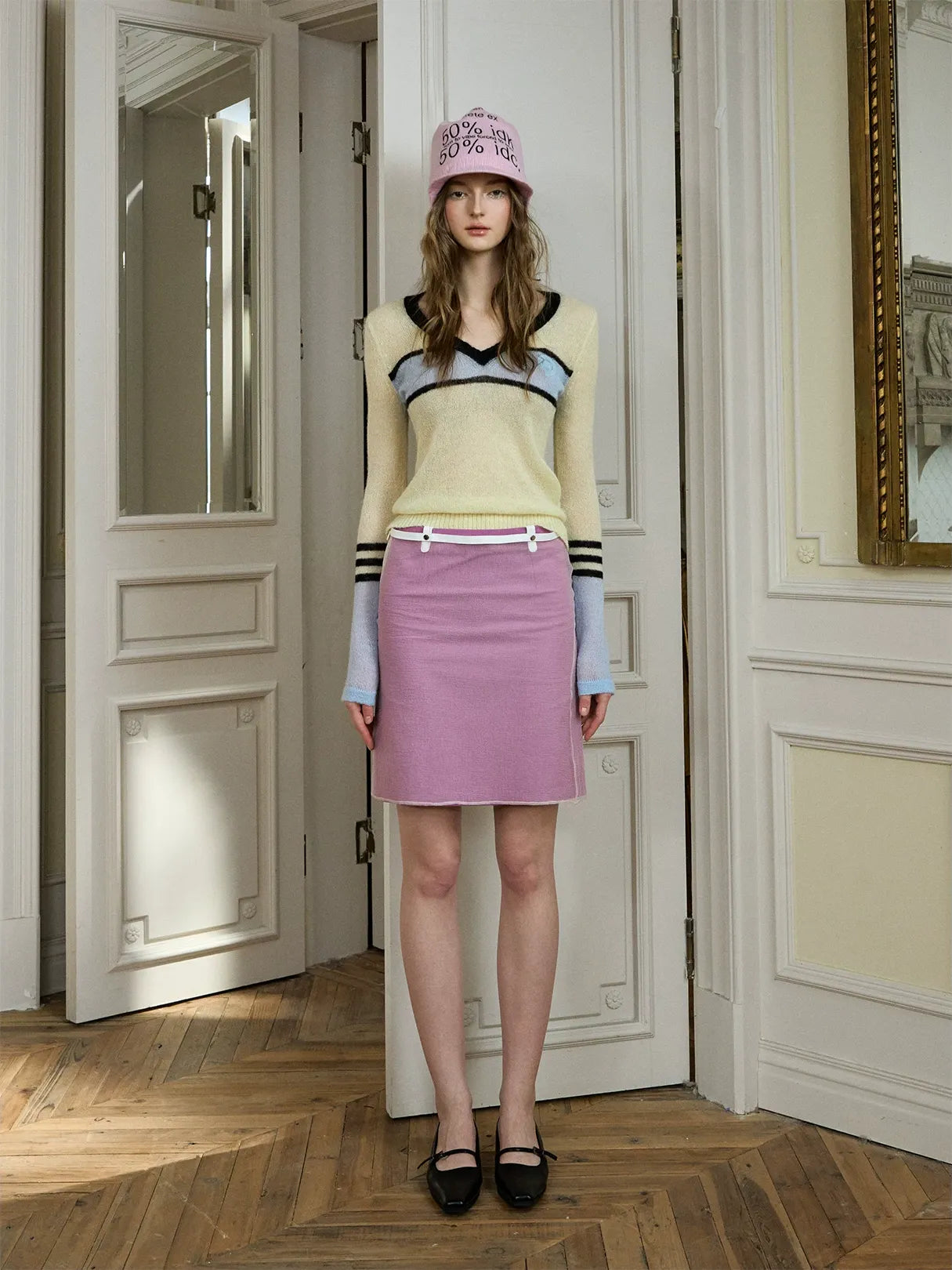 Double-Layer Mesh Skirt