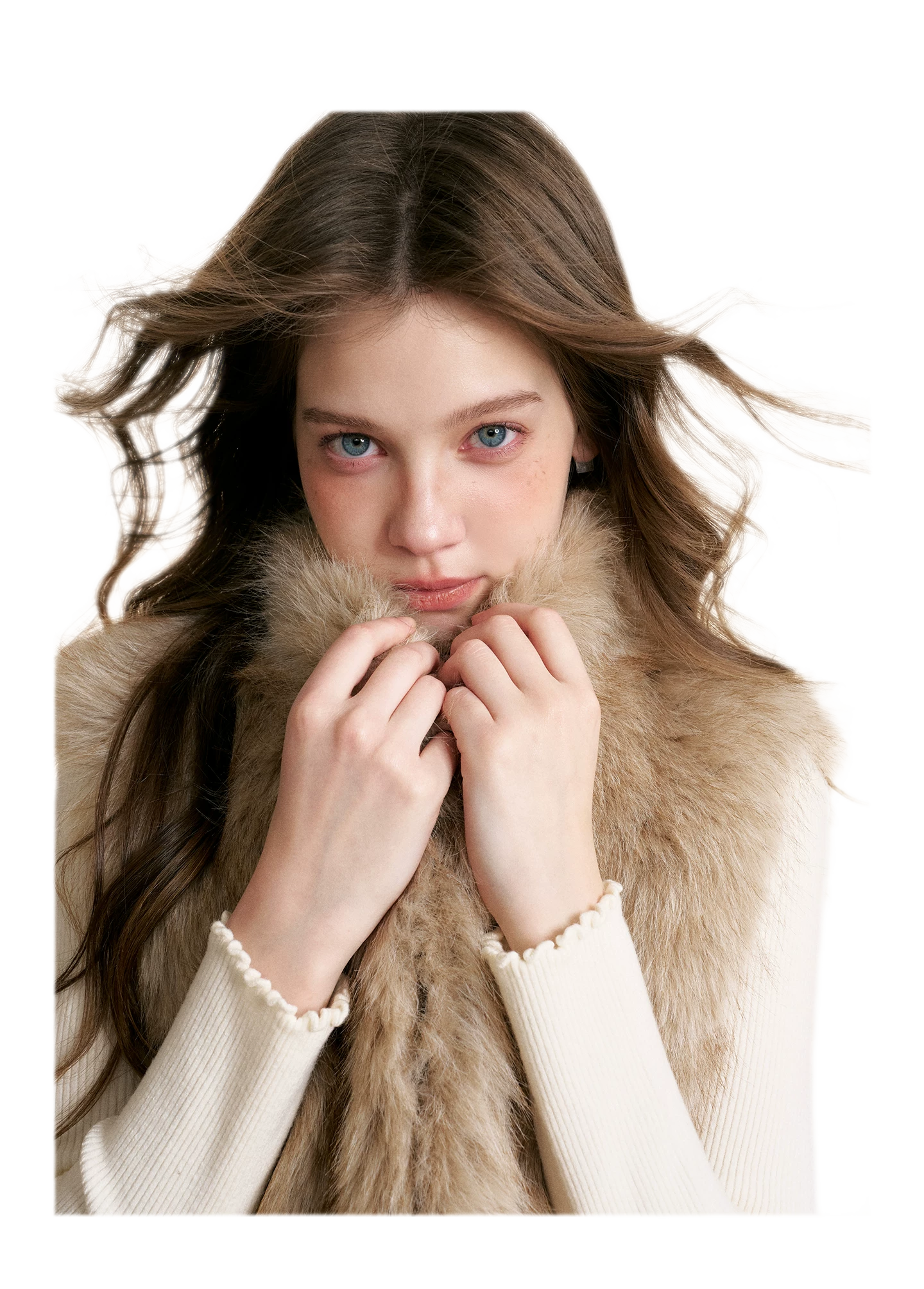 Eco Faux Fur Vest