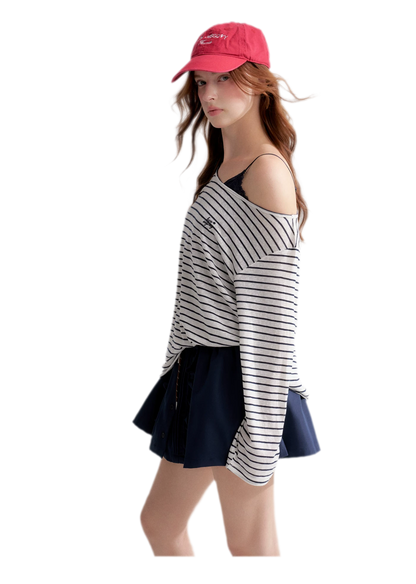 Lyocell Off Shoulder Top