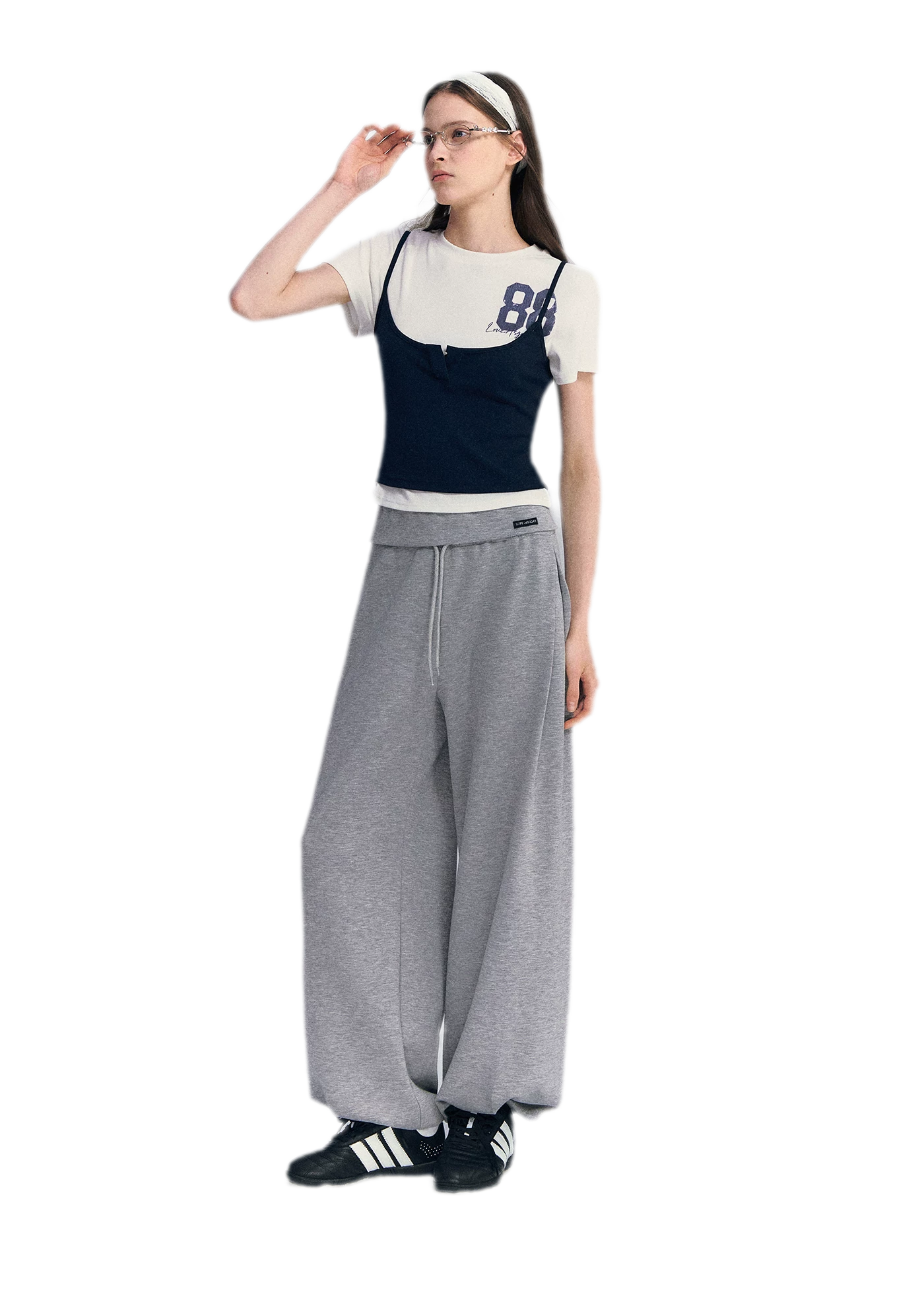 Modal Lantern Leg Pants