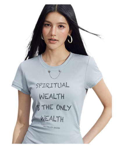 Chain Detail T-Shirt Dress