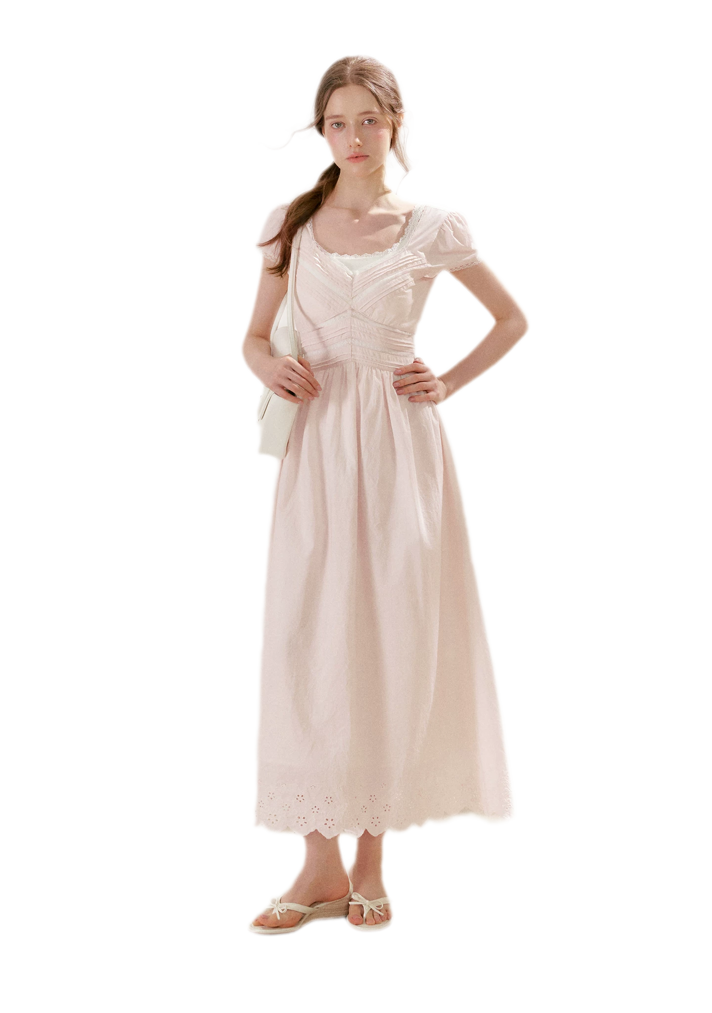 Lace V-Neck Dress