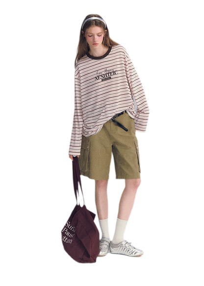 Washed Cargo Shorts