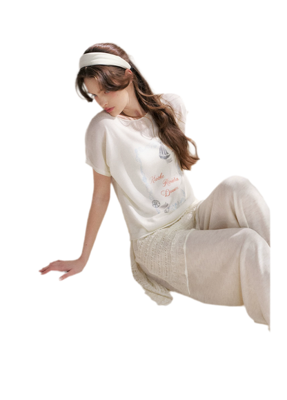 Tencel Linen Knit Pants