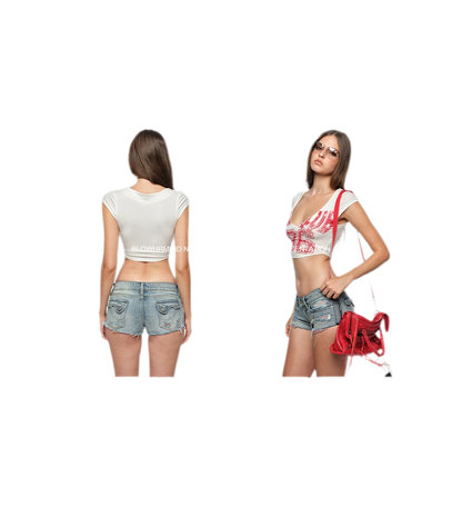 Slim Fit Cropped T-Shirt
