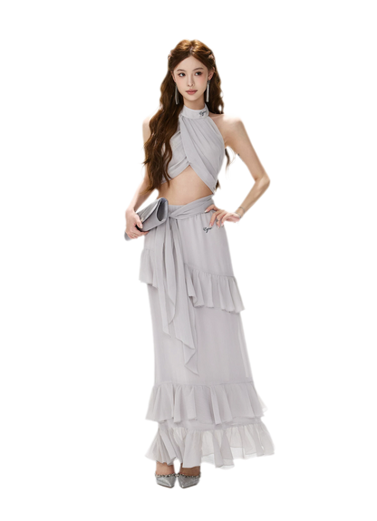 CYNR Ash Grey Halter Set – view 10