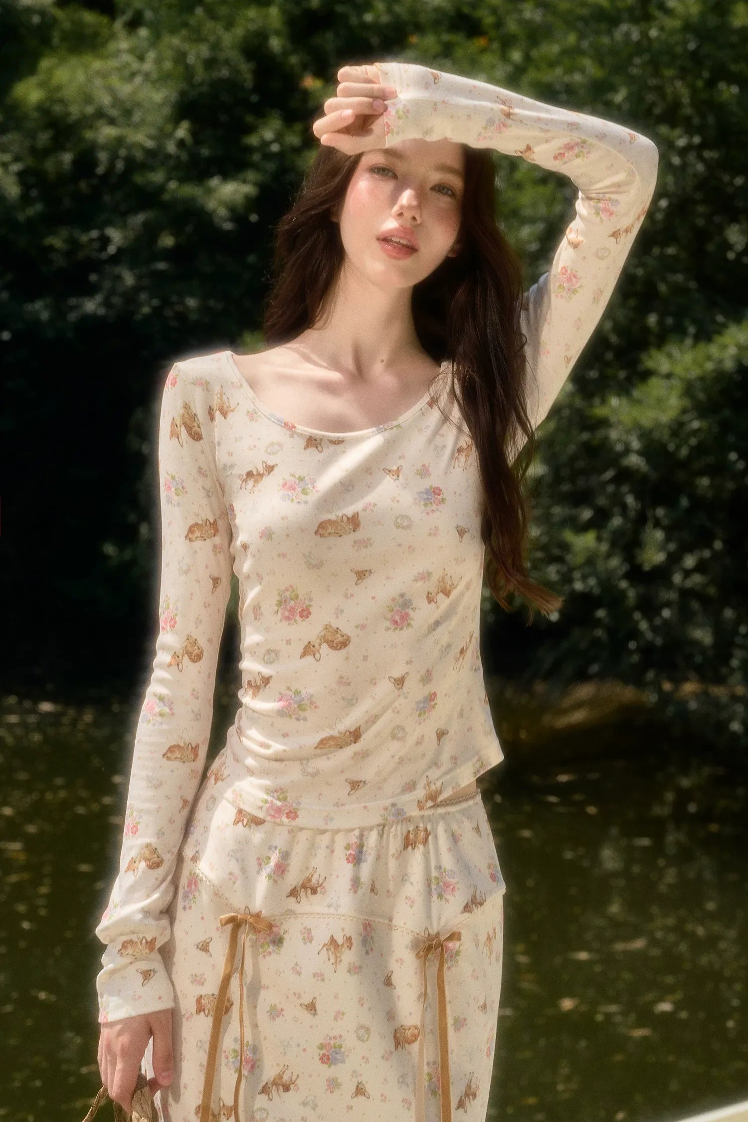 Soft Deer Print Set