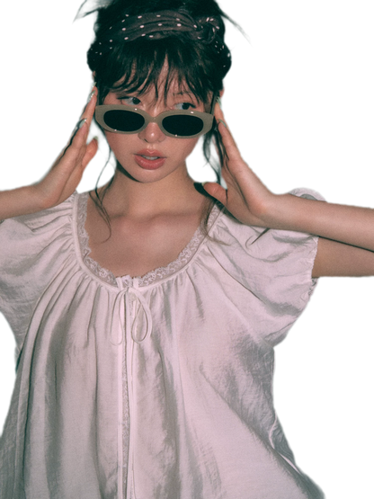 Cloud Puff Sleeve Shirt