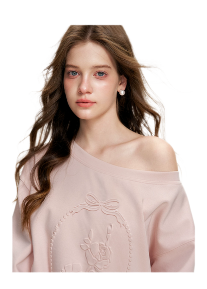 Modal Embossed Sweatshirt