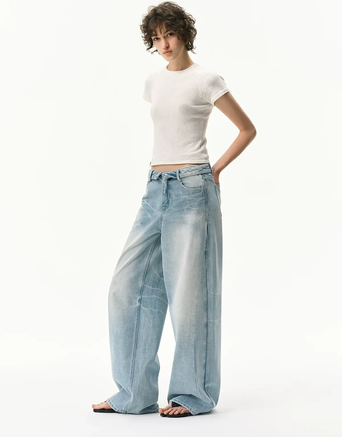 Linen Knit T-Shirt