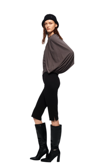 Cotton Cape Sleeve Top