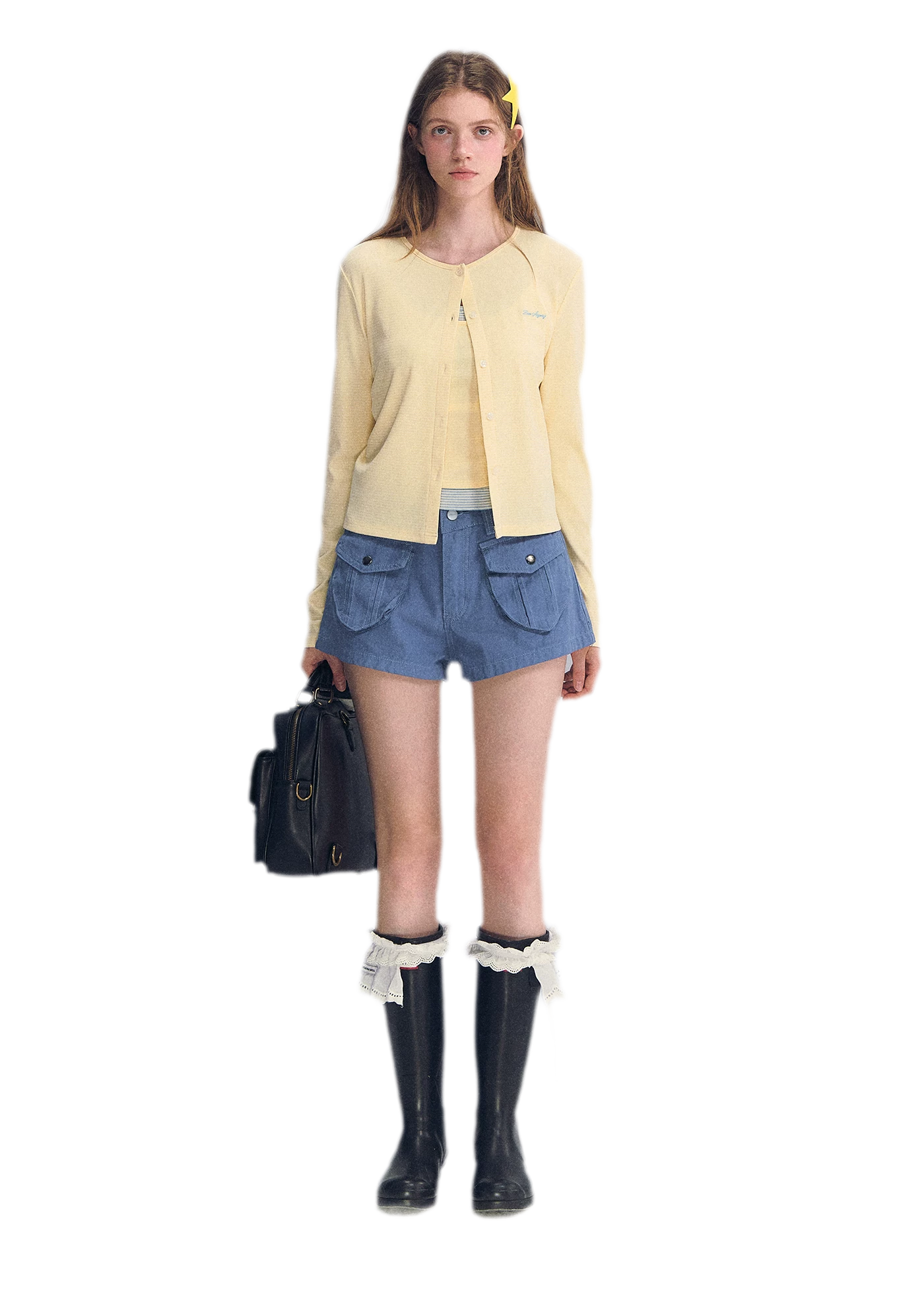 Low-Waist Cargo Shorts