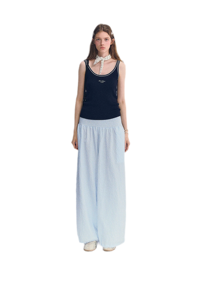 Lyocell Embroidered Tank