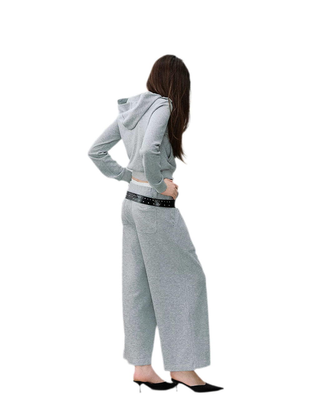 Hooded Knit Set