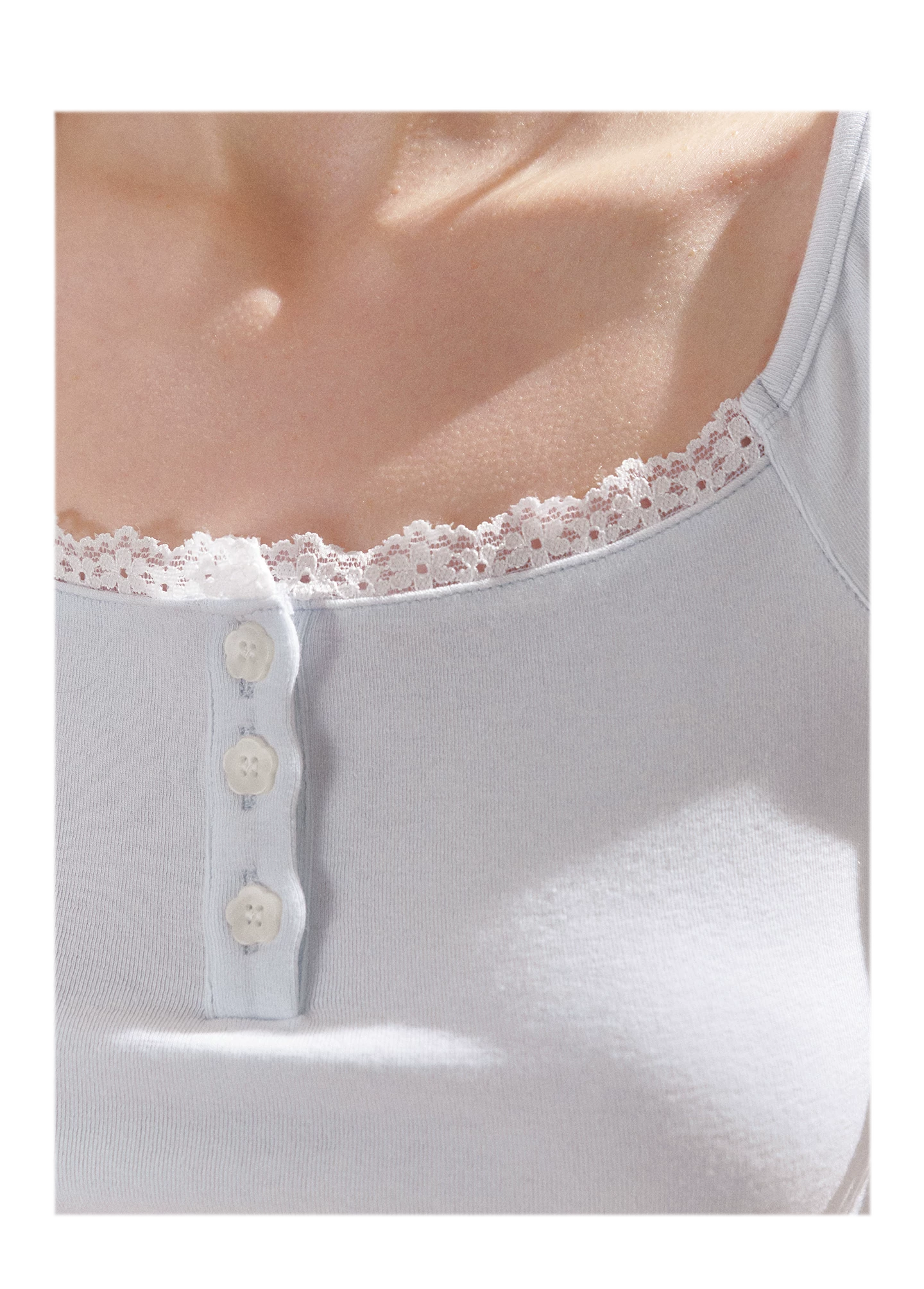 Lace Trim Tee