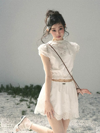 Lace Two-Way Set
