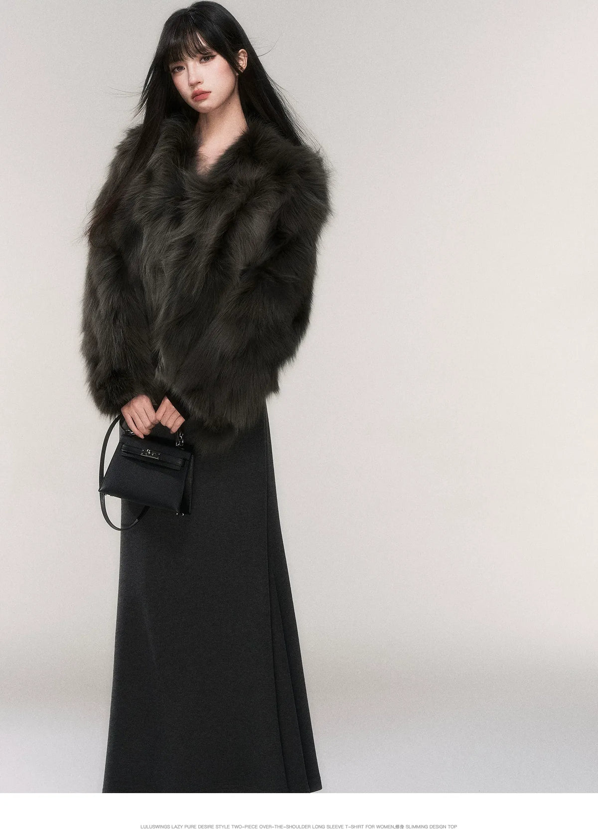 Crown-Grade Fox Fur Jacket