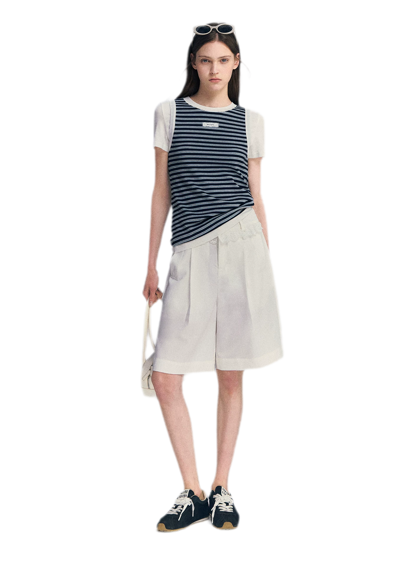 Faux Two-Piece Tee