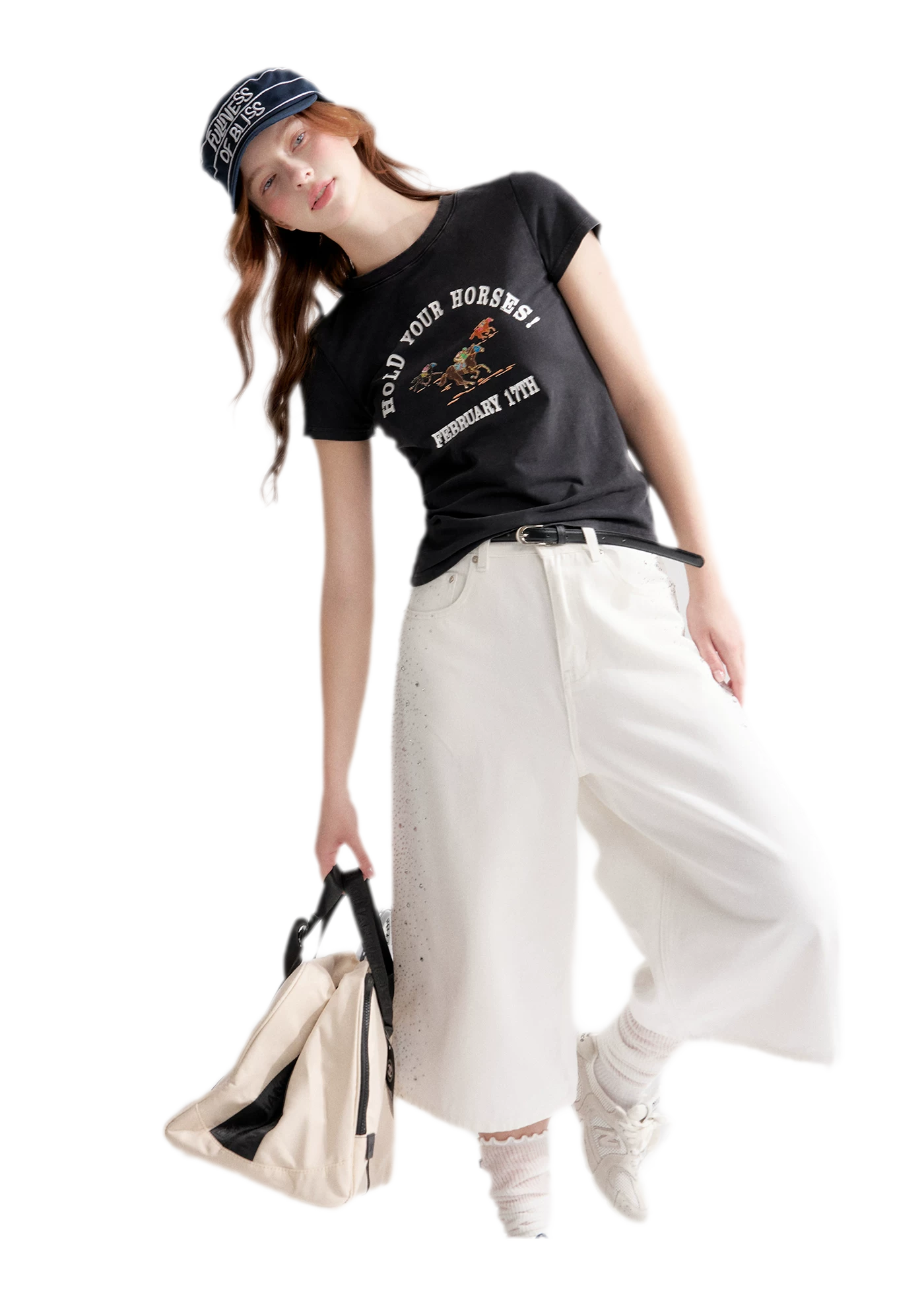 Vintage Horse Print Tee