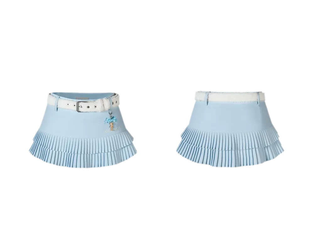 Floral Pleated Skort