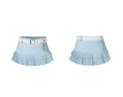 Floral Pleated Skort