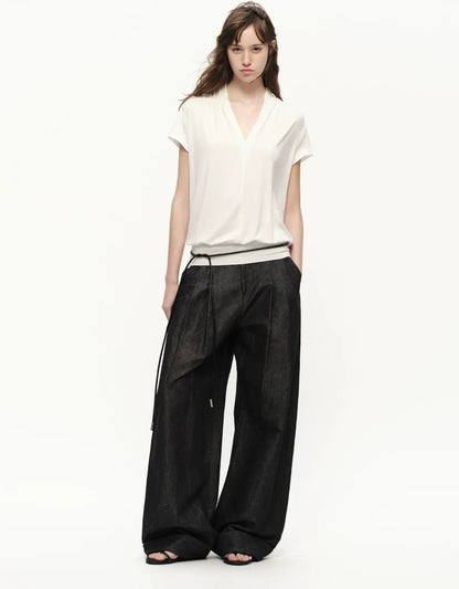 Lyocell V-Neck Tee