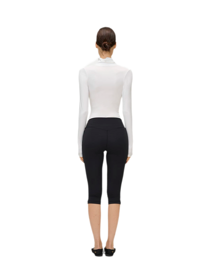 Brushed High-Neck Top