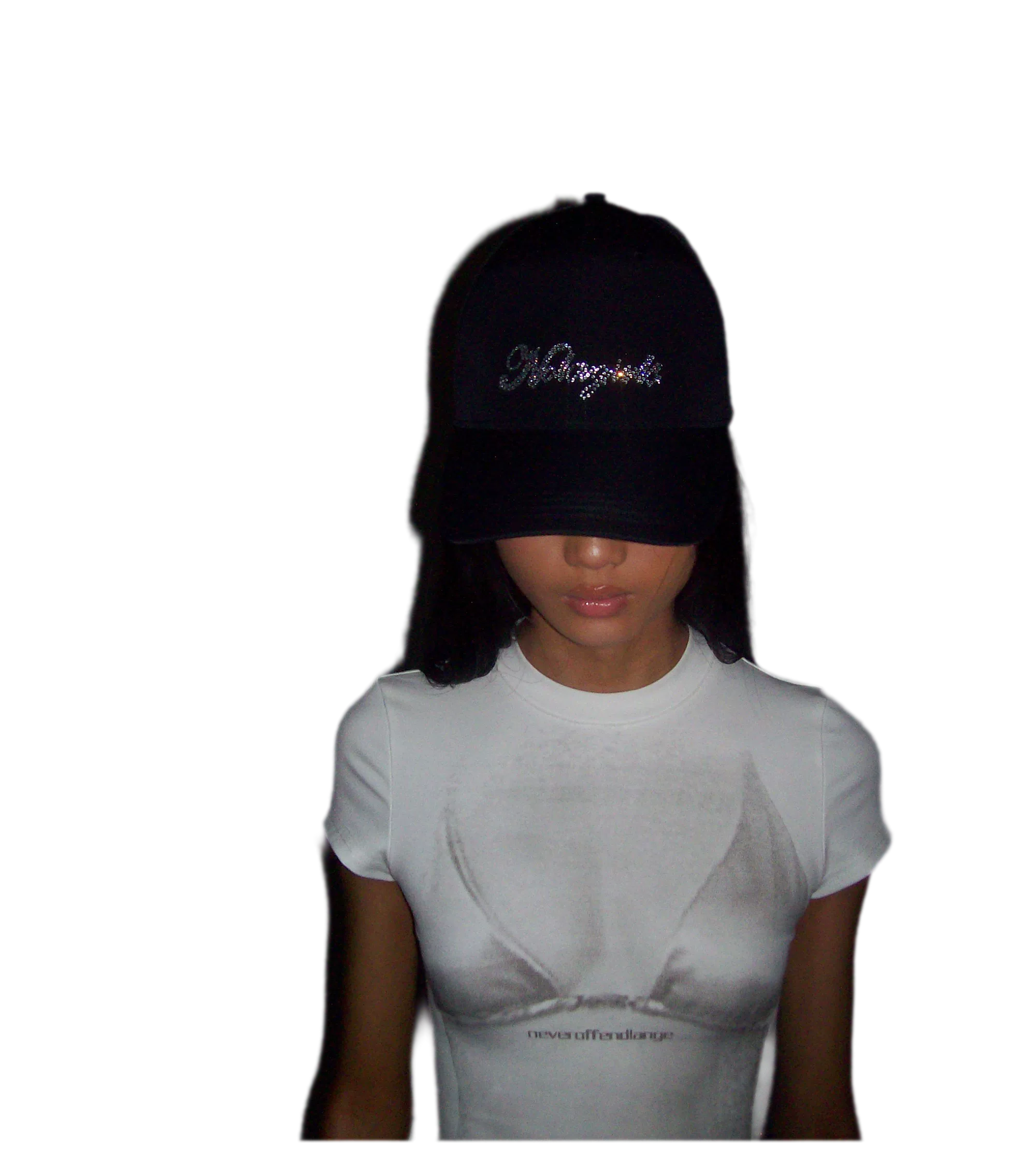 Crystal Silk Rhinestone Cap