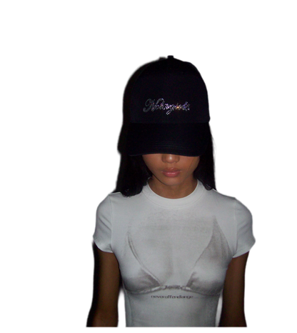 Crystal Silk Rhinestone Cap