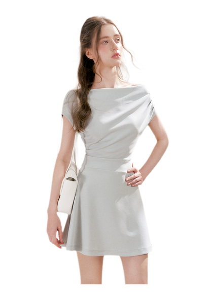 One-Shoulder Mini Dress