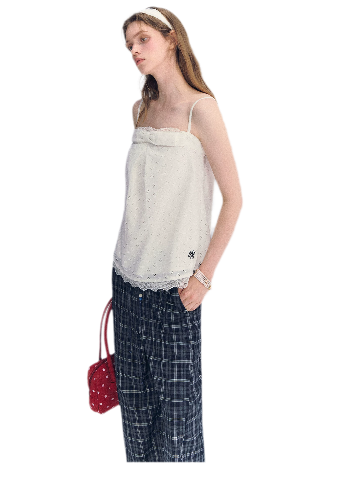 Lace Trim Cami Top