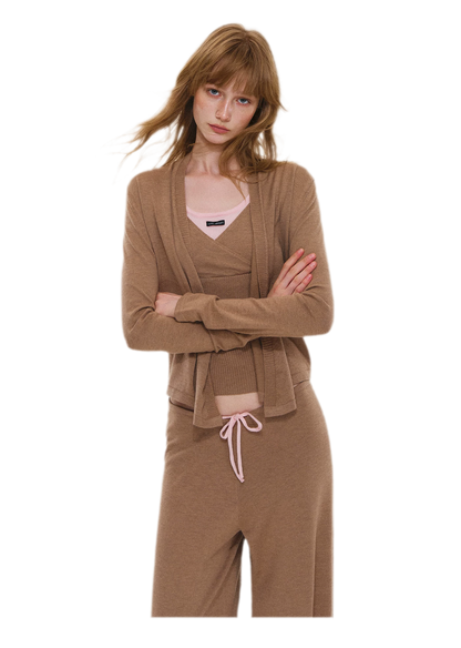 Wool-Blend Layered Knit Set