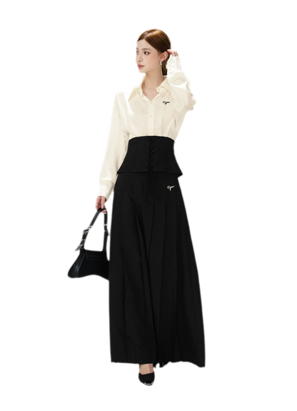 Anti-Wrinkle A-Line Skirt