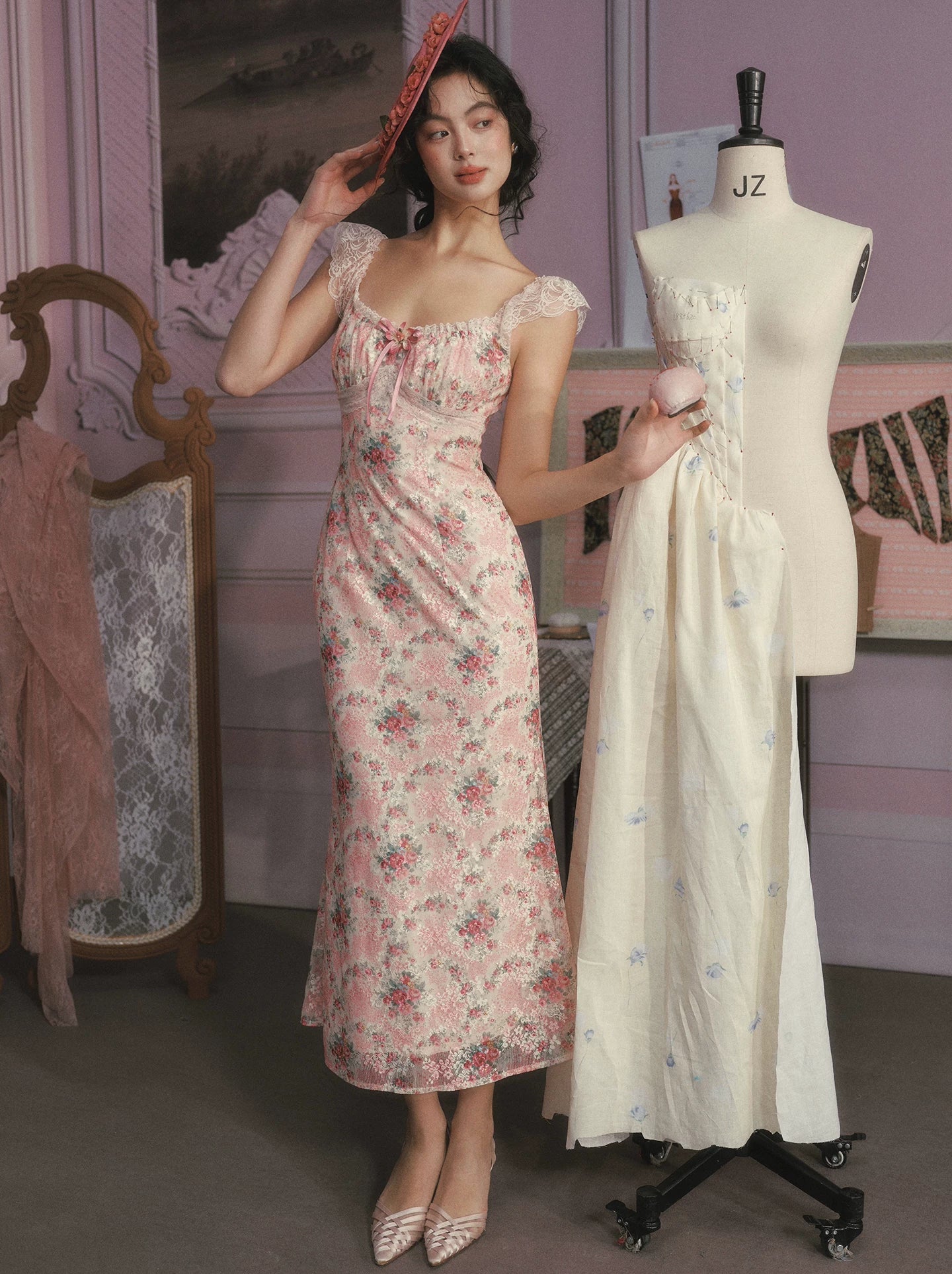 Rose Music Box Dress