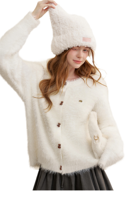 Snow Bear Knit Cardigan
