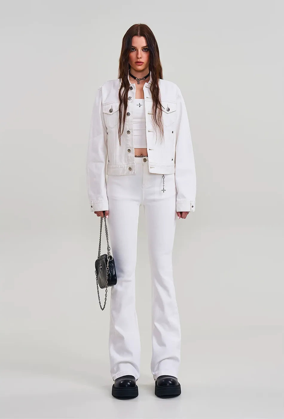 Classic Cross Storm Flare Jeans