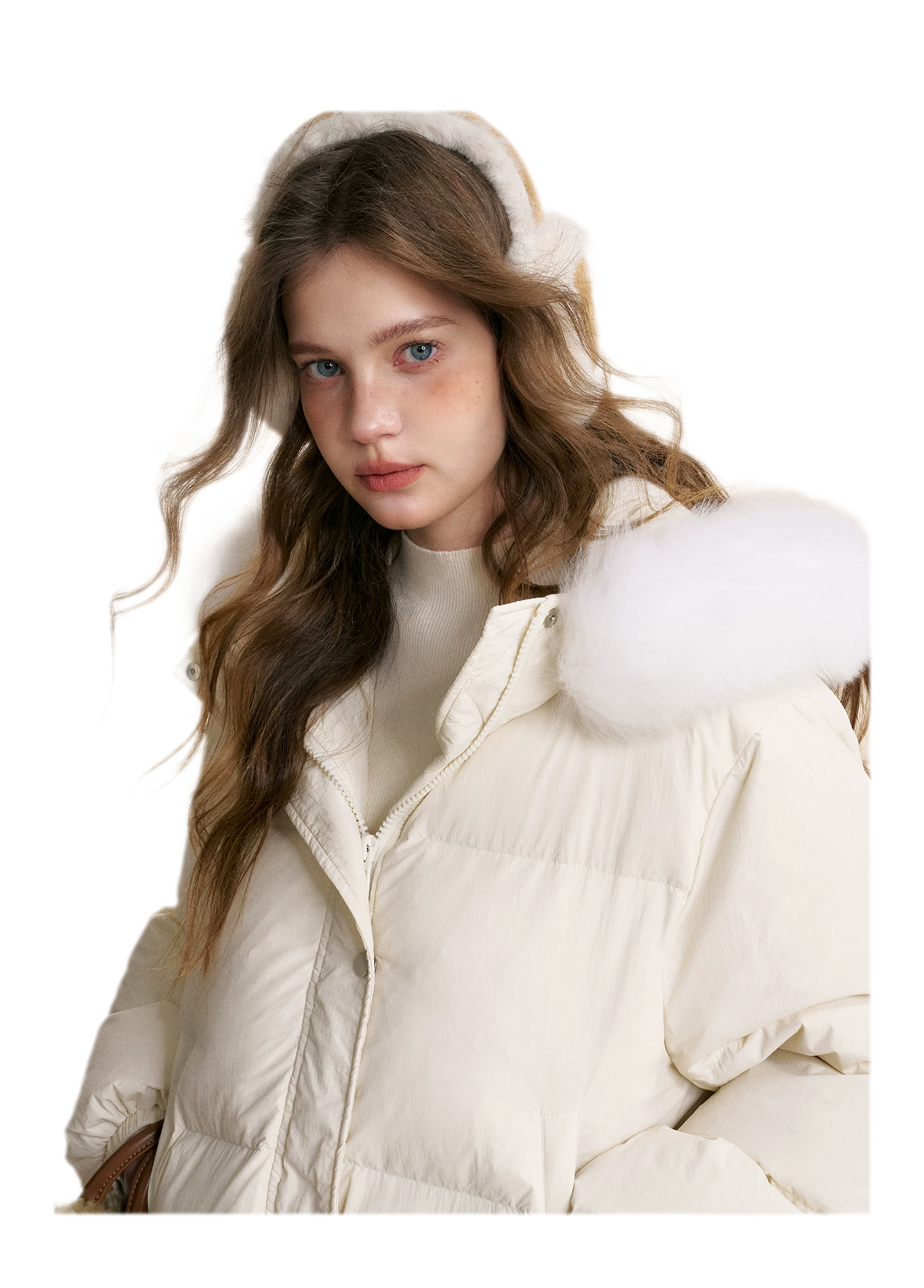 Puffer Hooded Down Jacket