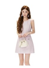 CYNR Taro Purple Pocket Dress – view 11