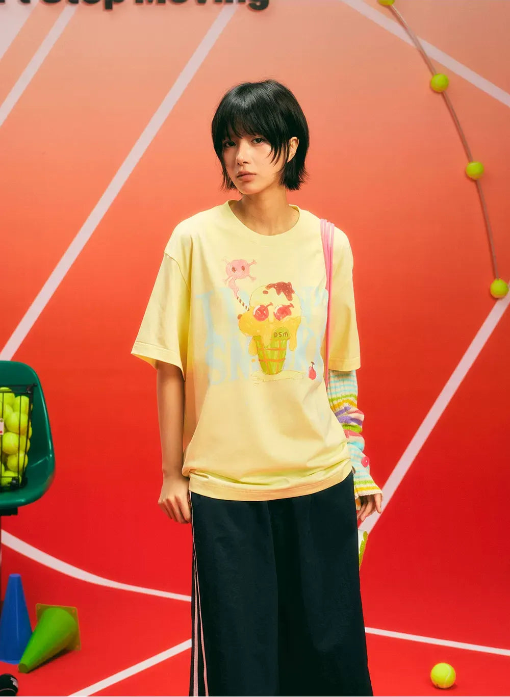 COOLMAX Graphic Relaxed T-Shirt