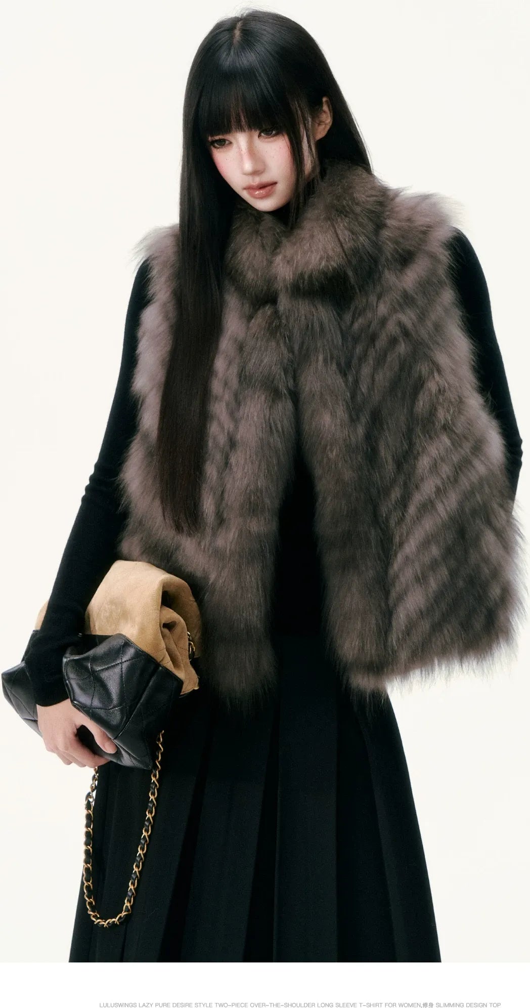 Finnish Fox Fur Vest — 갤러리에서 이미지 11번 불러오기